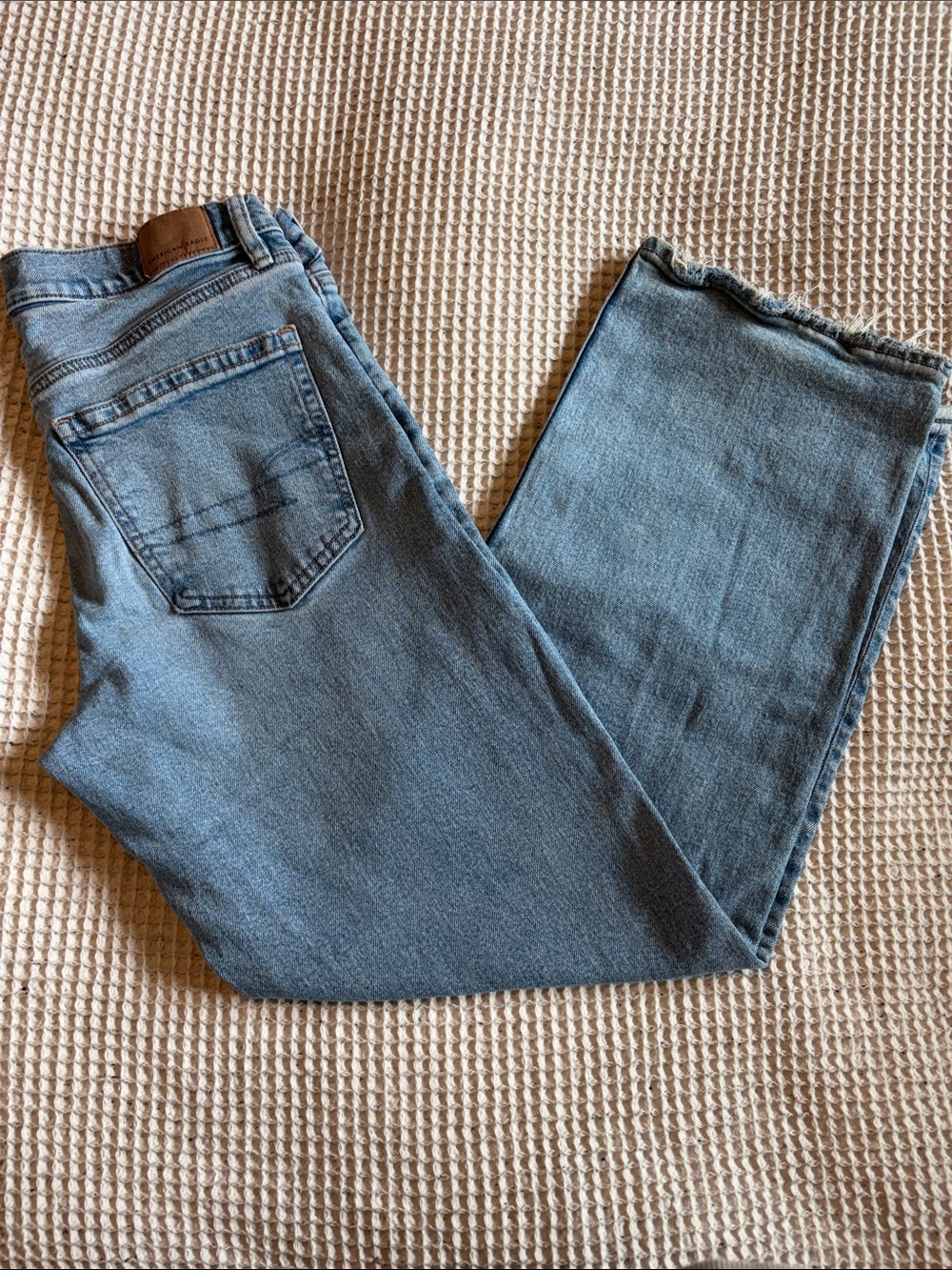 American Eagle Outfitters Light Blue Stovepipe Jeans
